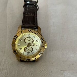 Invicta Gold and Brown Men's Watch